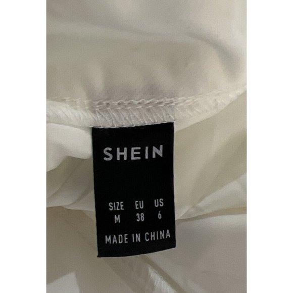 Shein Pleated Skirt ~ Size Medium ~ Ivory~ Lined - Picture 5 of 6